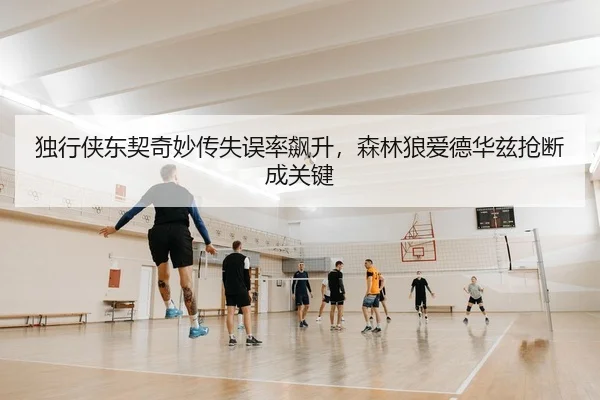 独行侠东契奇妙传失误率飙升，森林狼爱德华兹抢断成关键